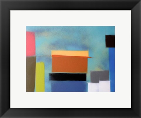 Framed Urban Hues 07 Print