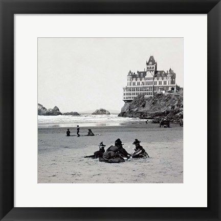 Framed Cliff House I Print