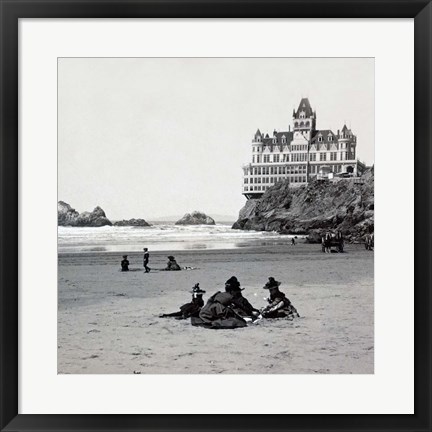 Framed Cliff House I Print