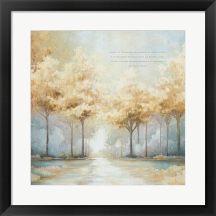 Framed Becomes a Tree Print