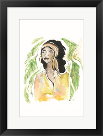 Framed In the Leaves Print