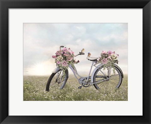 Framed Fragrant Fields Print