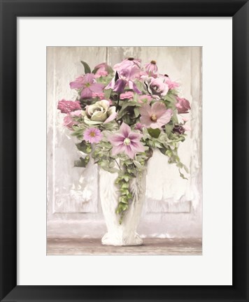 Framed Let Love Bloom Print