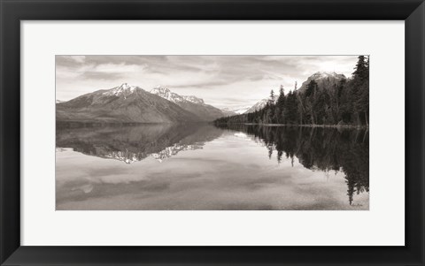 Framed Lake McDonald Print