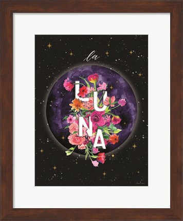 Framed La Luna Print