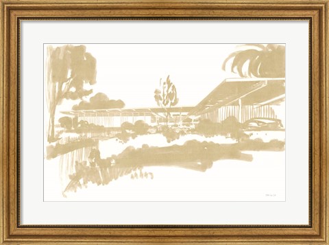 Framed Home Study Print