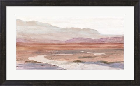 Framed Painted Valley Print