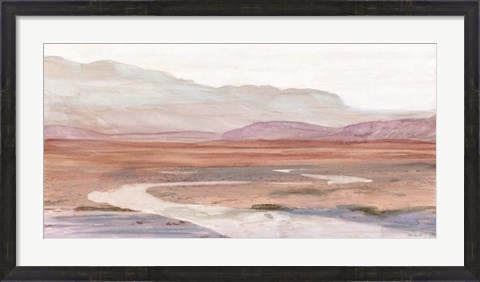 Framed Painted Valley Print