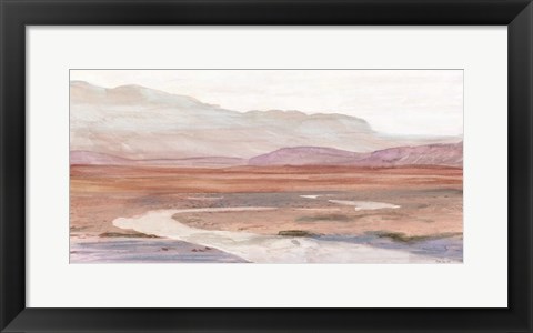 Framed Painted Valley Print