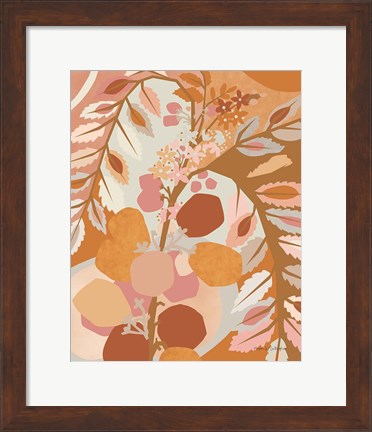 Framed Lemon Plum Tree Print