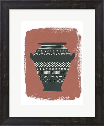 Framed Global Vessels IV Print