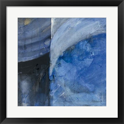 Framed Blue Mood Print