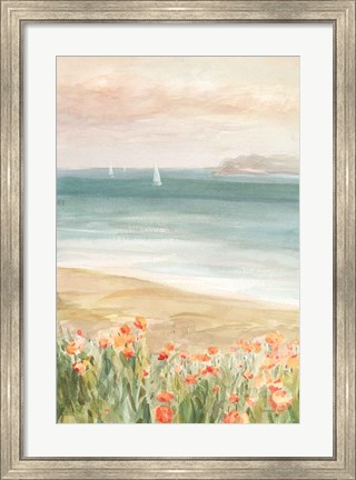 Framed Around the Point II Print