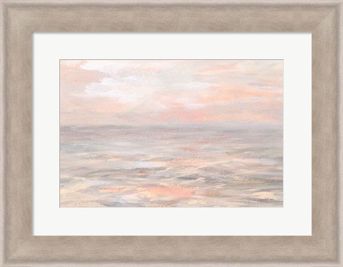 Framed Sunrise Waters Print