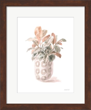 Framed Modern Flora II Print