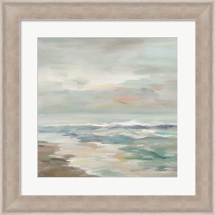 Framed Pastel Tide Print