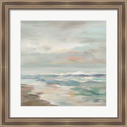 Framed Pastel Tide Print