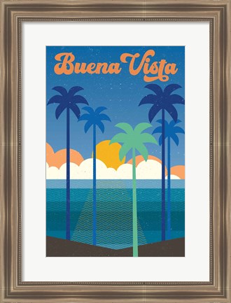 Framed Buena Vista Print