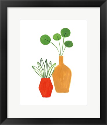 Framed Potted II Print