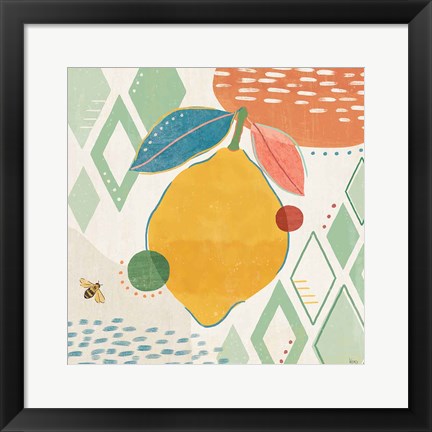 Framed Fruit Frenzy VI Print