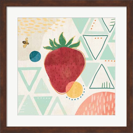 Framed Fruit Frenzy IV Print