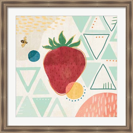 Framed Fruit Frenzy IV Print