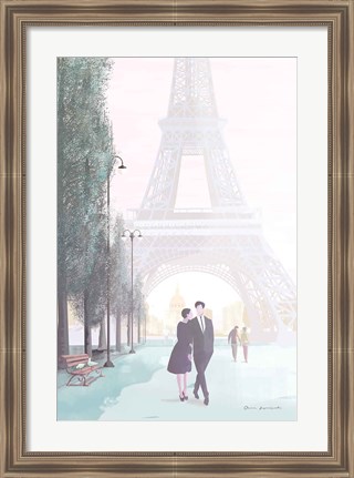 Framed Paris Love Print