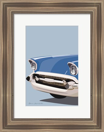 Framed American Vintage Car II Print