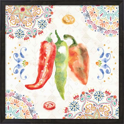 Framed Sweet and Spicy III Print