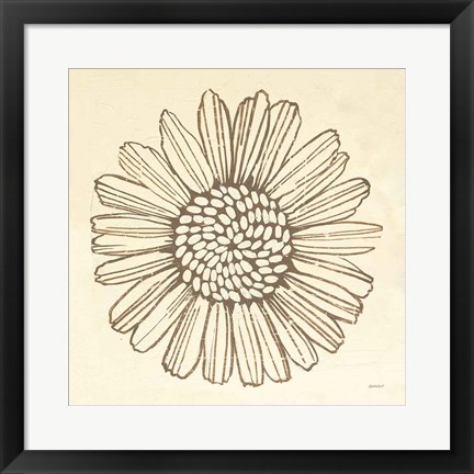 Framed Farmhouse Sunflower Print