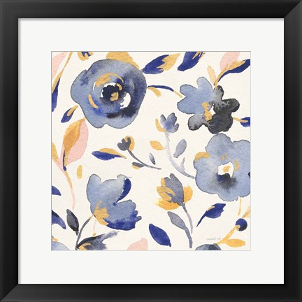 Framed May Flowers II Print