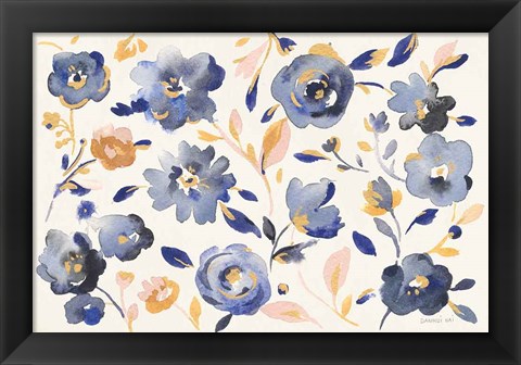 Framed May Flowers I Print