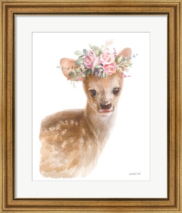 Framed Wild for Flowers I Print