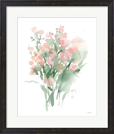Framed Vibrant Blooms II Print