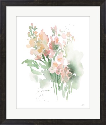Framed Vibrant Blooms I Print