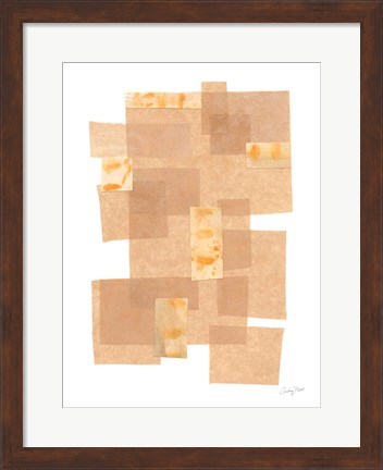 Framed Building Blocks III Print