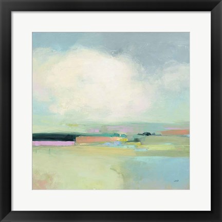 Framed Colorful Landscape Print