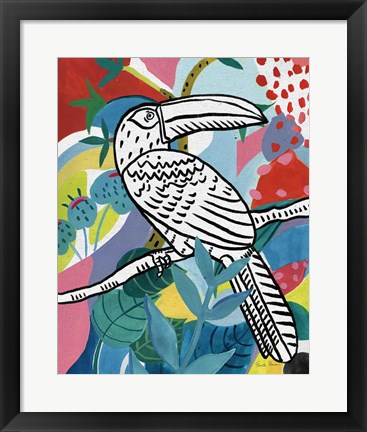 Framed Jungle Toucan Print