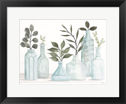 Framed Simple Elegance II Print