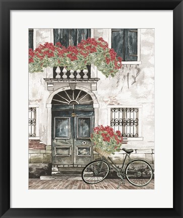 Framed City Life III Print