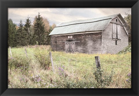 Framed Rustic Country Barn Print