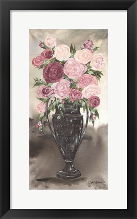 Framed Ranunculus Topiary Print