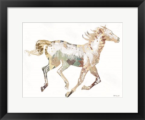 Framed Navajo Horse 1 Print