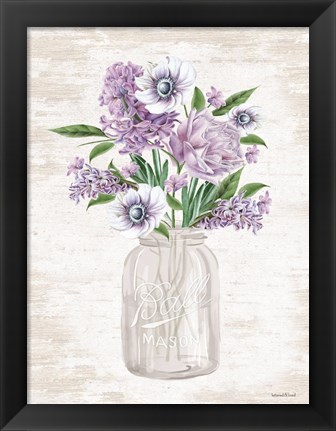 Framed Floral Bouquet 2 Print