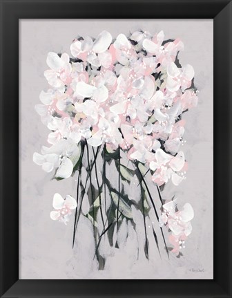 Framed Romantic Floral II Print