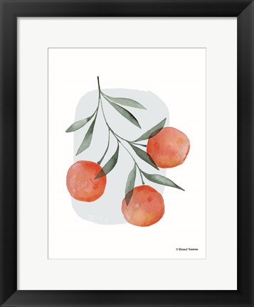 Framed Summer Orange Print