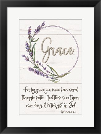 Framed Grace Print