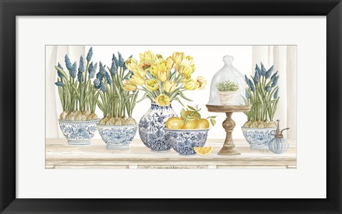 Framed Spring Blooms Print