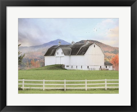 Framed Adirondack Farm Print