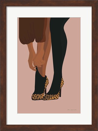 Framed Gorgeous Wild II Print